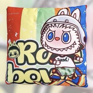 NWOT Labubu Pillow that unzips into a blanket approximately